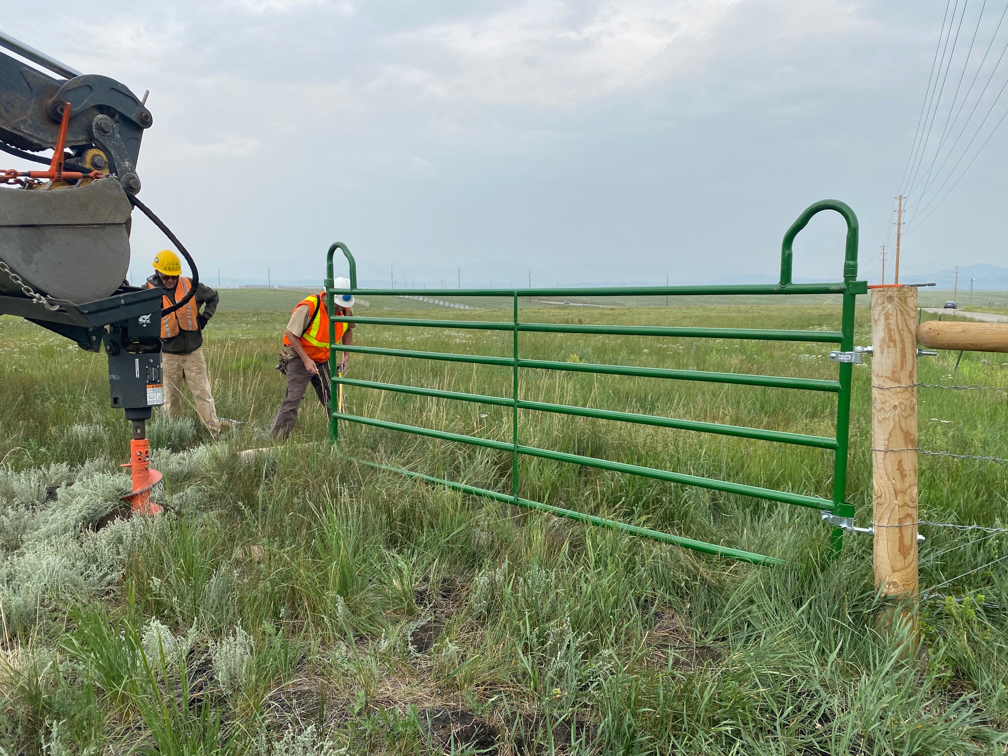 ParkingLotEntranceGate24Jul2021. Photo by Bob Schoppe